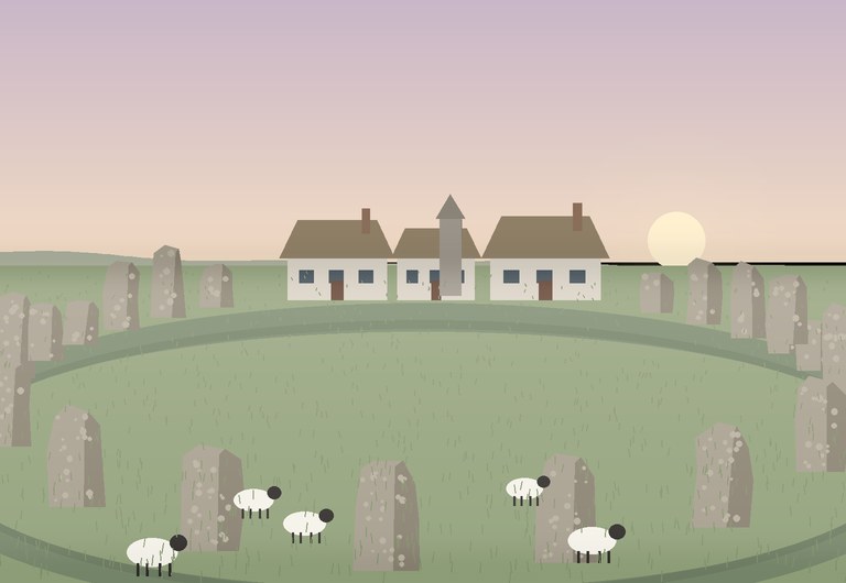 Avebury – Misty morning